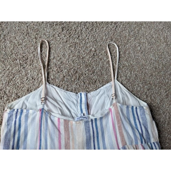 Splendid Summer Women's Multi Color Stripped Tiered Maxi Dress - Size Small - Picture 5 of 9
